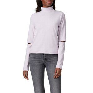 Line + Dot Louie Lavender Purple Slit Sleeve Sweater Women's Size Small S